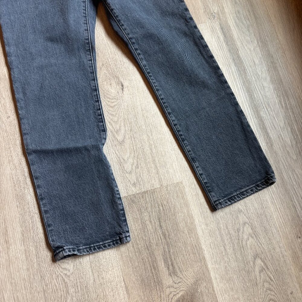 Levi's Women's 501 Original Mid Rise Straight Leg Jeans Dark Blue size 27x28 - Picture 13 of 13
